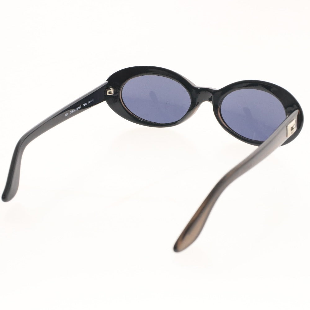 ■ グッチ フルリム オーバル サングラス GG 2413/N/S 52 □19 135 アイウェア 度なし ブラック ケース付き