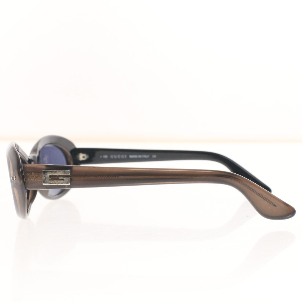 ■ グッチ フルリム オーバル サングラス GG 2413/N/S 52 □19 135 アイウェア 度なし ブラック ケース付き