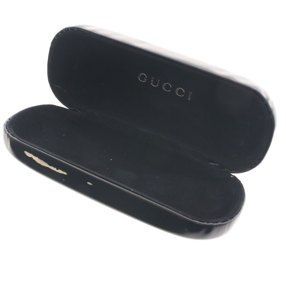 ■ グッチ フルリム オーバル サングラス GG 2413/N/S 52 □19 135 アイウェア 度なし ブラック ケース付き
