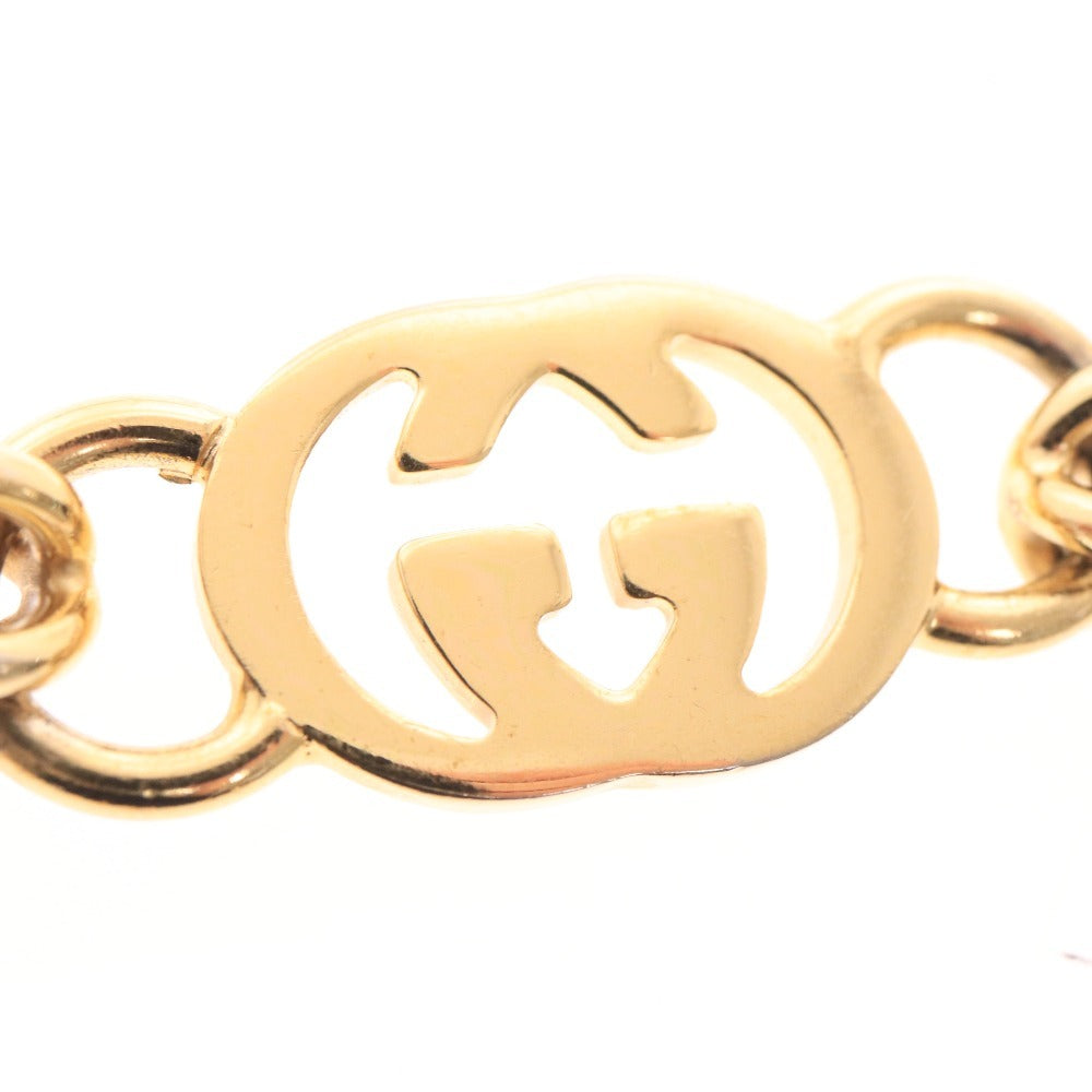 ■ グッチ インターロッキングG チェーン ベルト ネックレス CMS65 174.3g イタリア製 レディース ゴールド