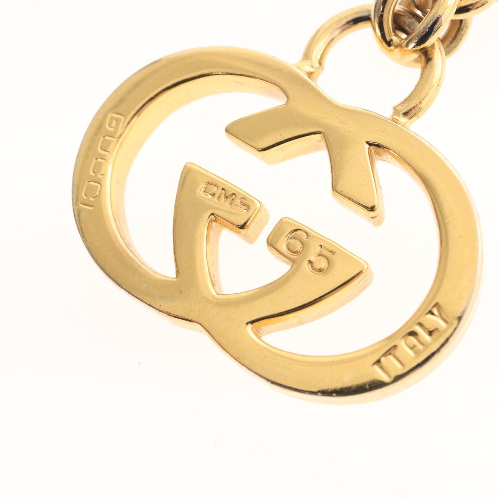 ■ グッチ インターロッキングG チェーン ベルト ネックレス CMS65 174.3g イタリア製 レディース ゴールド