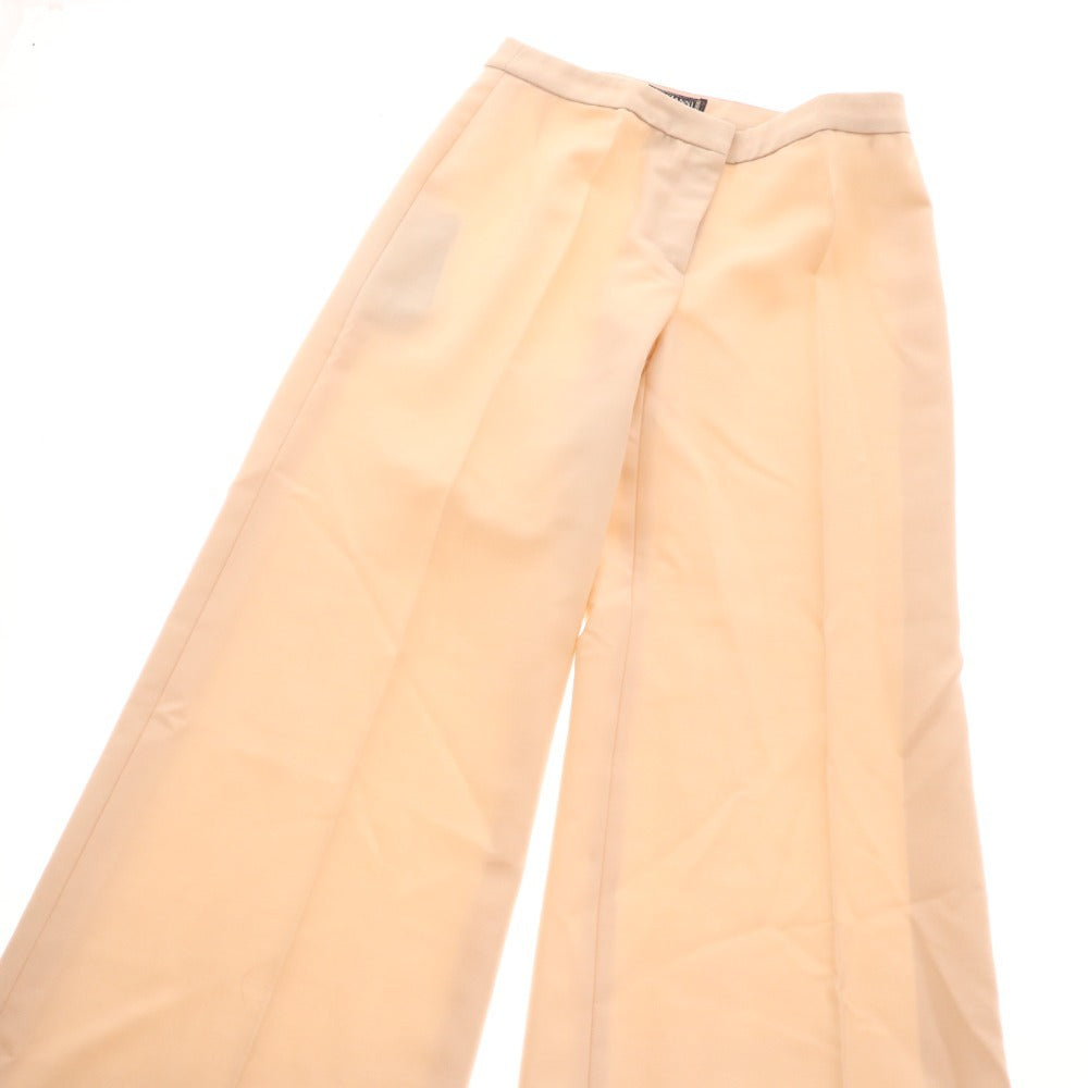 ■ ジャン二ヴェルサーチェ セットアップ スーツ パンツ レディース 38 ベージュ 付属品付き タグ付き 未使用