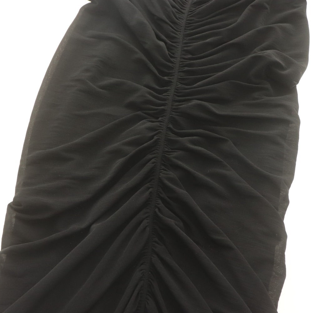 Diane von Furstenberg Dress, Long Sleeve, High Neck, Women's, Size S, Black