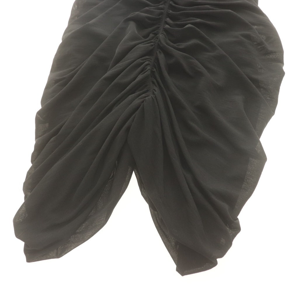 Diane von Furstenberg Dress, Long Sleeve, High Neck, Women's, Size S, Black