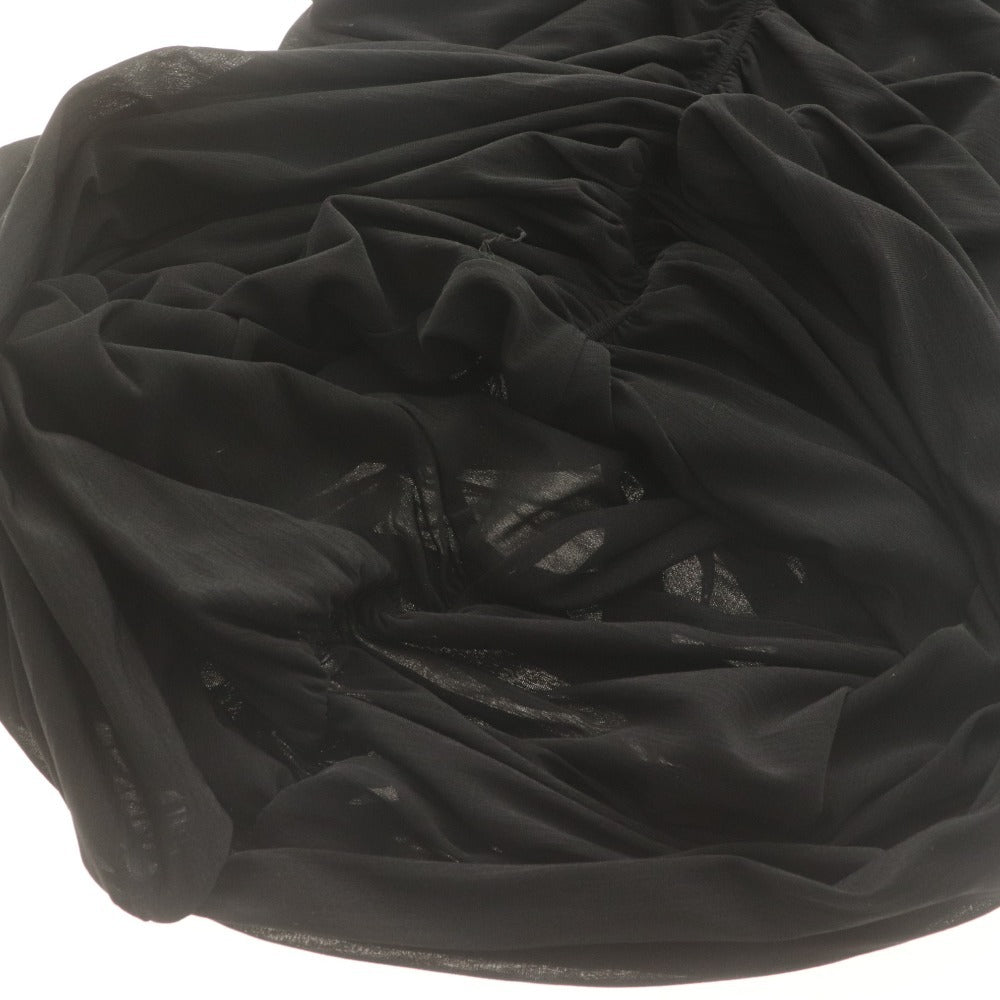 Diane von Furstenberg Dress, Long Sleeve, High Neck, Women's, Size S, Black