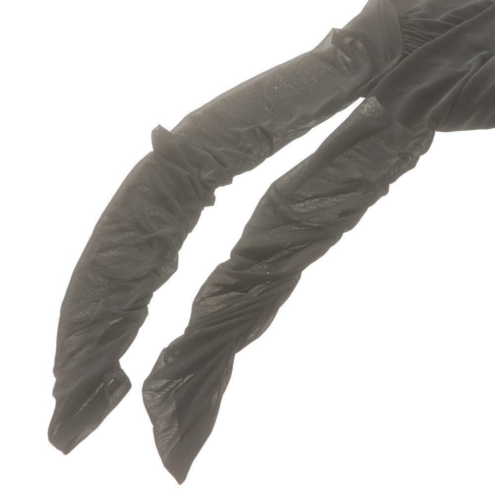 Diane von Furstenberg Dress, Long Sleeve, High Neck, Women's, Size S, Black