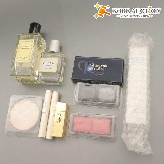 ■ Yves Saint Laurent Clé de Peau Beauté and other cosmetics 9-piece set bulk sale. Perfume, lipstick, concealer, eyeshadow, etc. Includes unused items