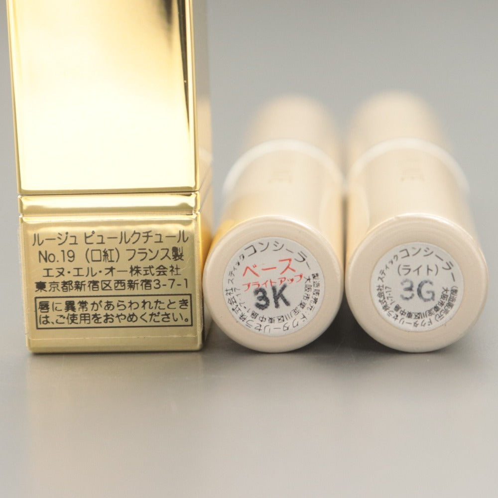 ■ Yves Saint Laurent Clé de Peau Beauté and other cosmetics 9-piece set bulk sale. Perfume, lipstick, concealer, eyeshadow, etc. Includes unused items