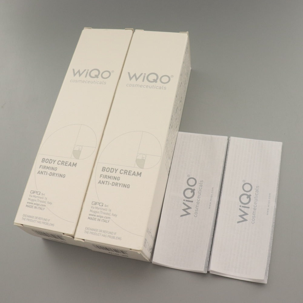 ■ ワイコ WiQo ボディークリーム 2本セット まとめ売り 乾燥肌対策 引き締めケア 200ml 使用期限切れ 未開封 未使用