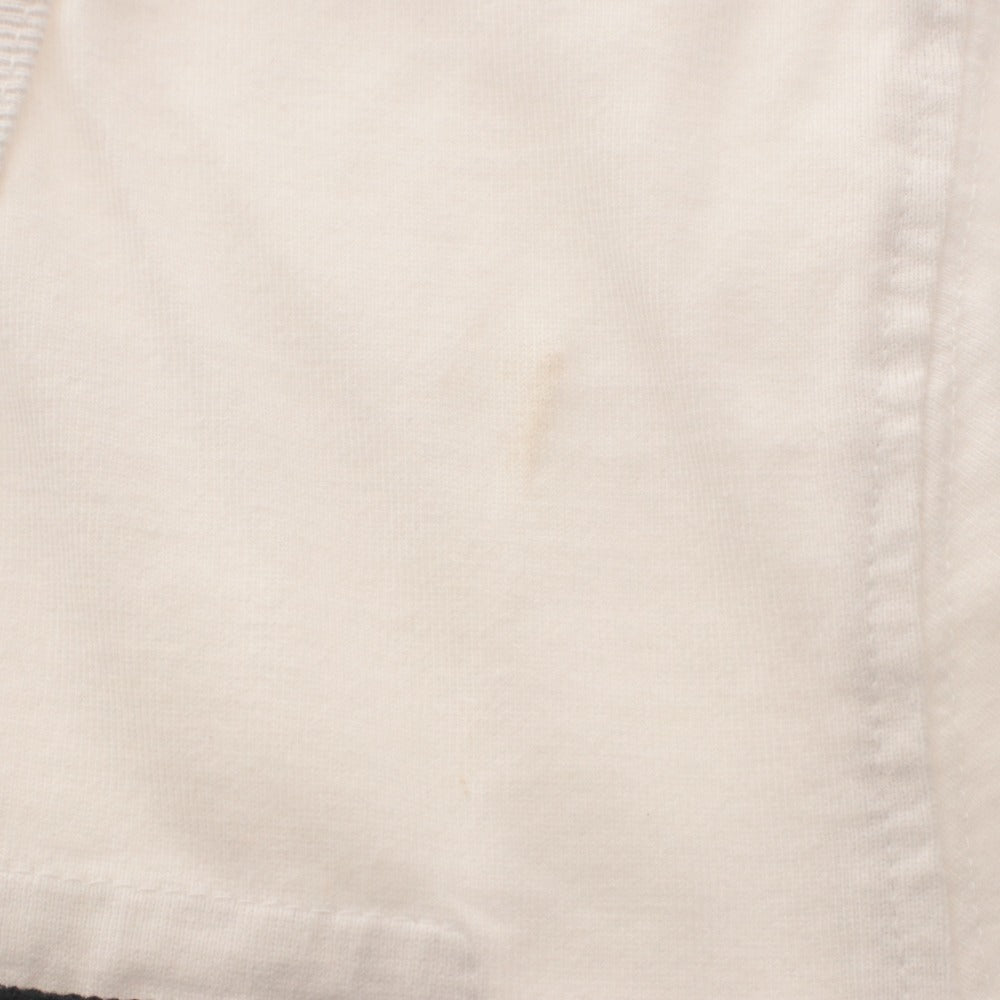 ■ AVIREX Tシャツ ファティーグ クルーネック 半袖 トップス USA WOMAN ロゴ 胸ポケット レディース S 白 タグ,ボタン付き 未使用(汚有)