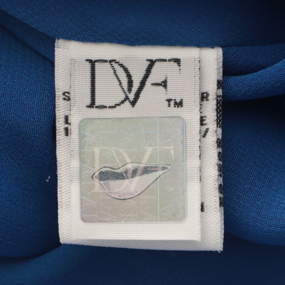 ■ Diane von Furstenberg ドレス ノースリーブ トップス Havita スパンコール スリップ パーティー レディース 4(M相当) ロイヤルブルー