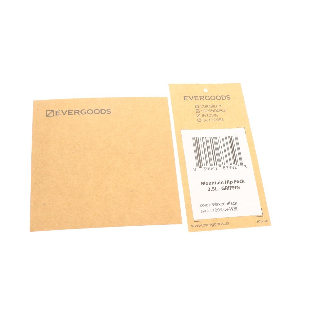 ■ エバーグッズ キャリオロジー グリフィンエディション マウンテンヒップパック MHP3.5 ユニセックス ブラック オレンジ