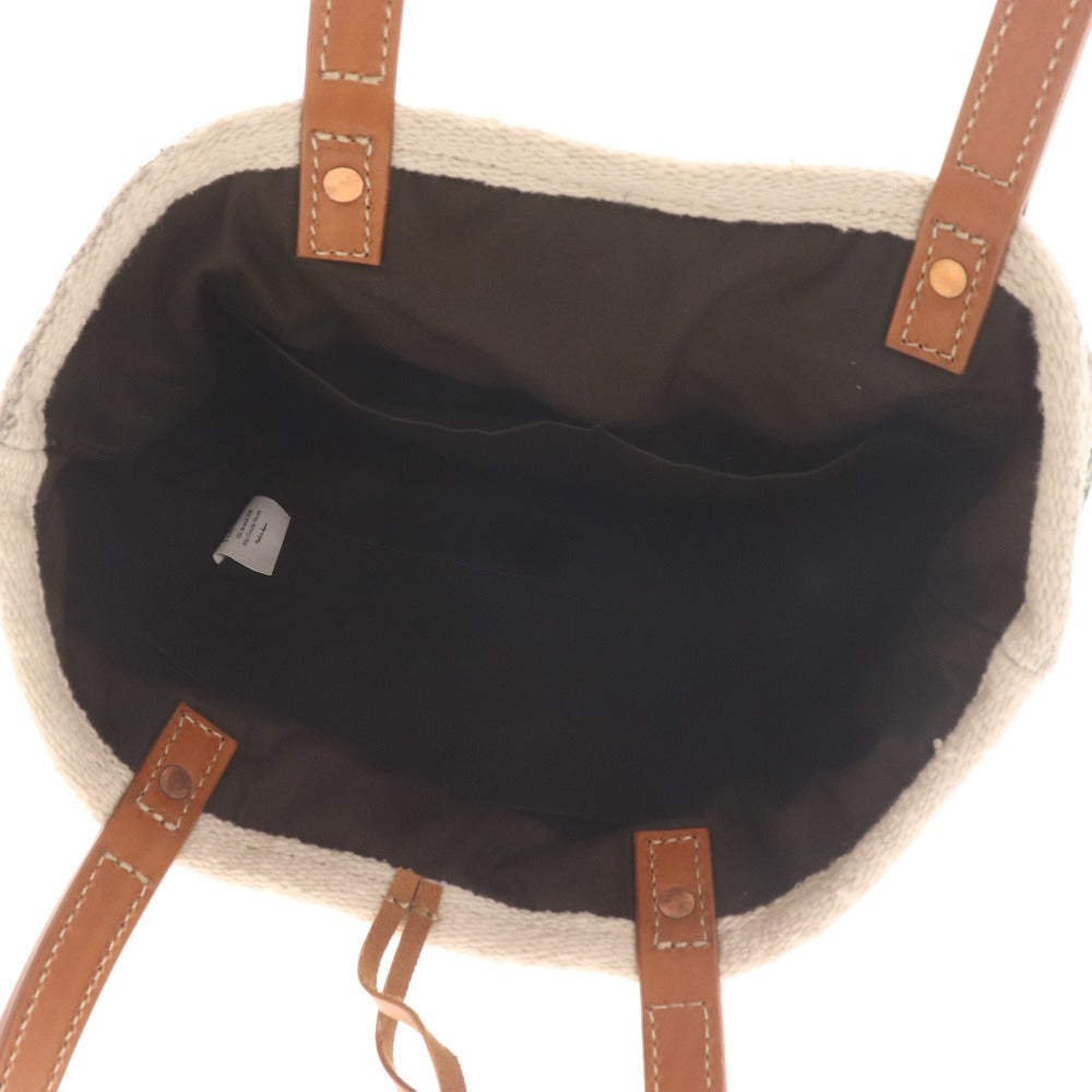 ■ クランキーエイチバード トートバッグ ショルダーバッグ バッグ 鞄 麻 レザー レディース グリーン グレー ホワイト