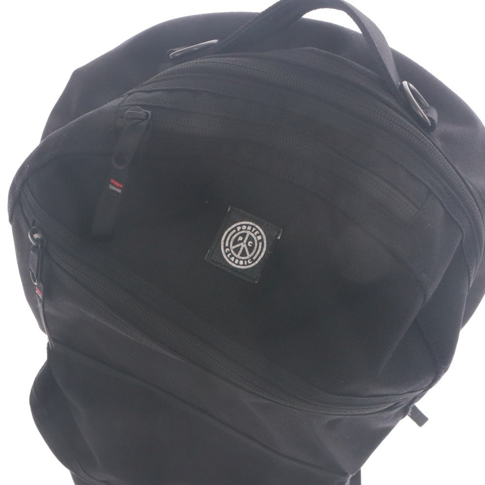 ■ Porter Classic × muatsu Backpack, Bag, NEWTON DAYPACK, Zipper Pocket, Men's Black