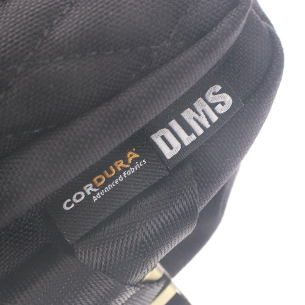 ■ DLMS Shoulder Bag Body Bag Zipper Pocket Crossbody Men's Black Unused
