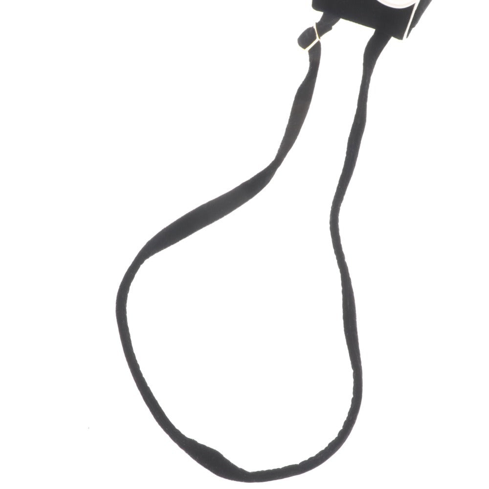 ■ ラドロー スマホポーチ ミニショルダーバッグ ハート ベロア レディース ブラック ホワイト