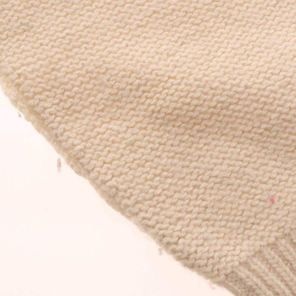 ■ クロエ セーター カットソー 長袖 トップス ニット スパンコール ビーズ レディース 40 ベージュ系