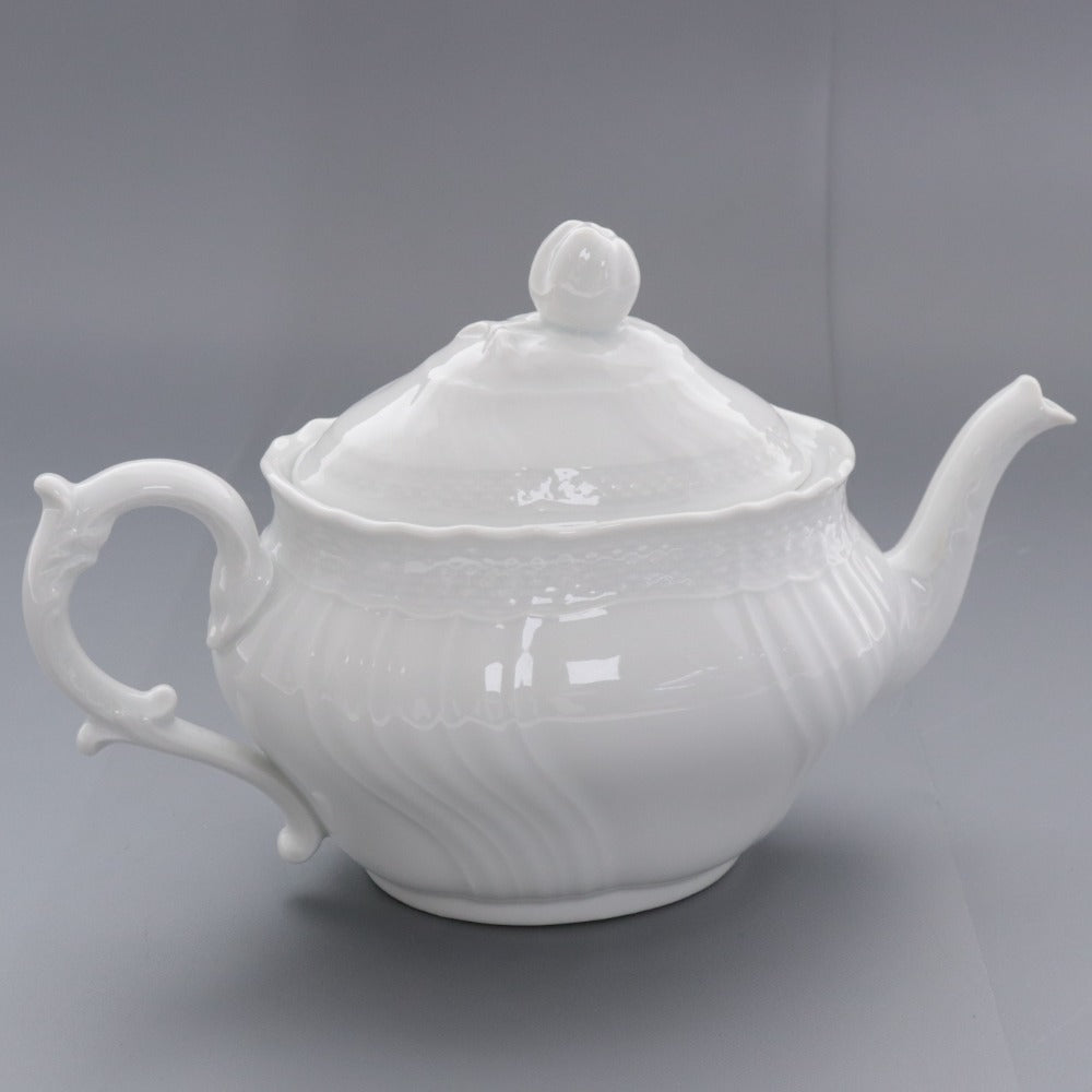 ■ Richard Ginori Teapot Western-style tableware Ceramic Tea utensils White