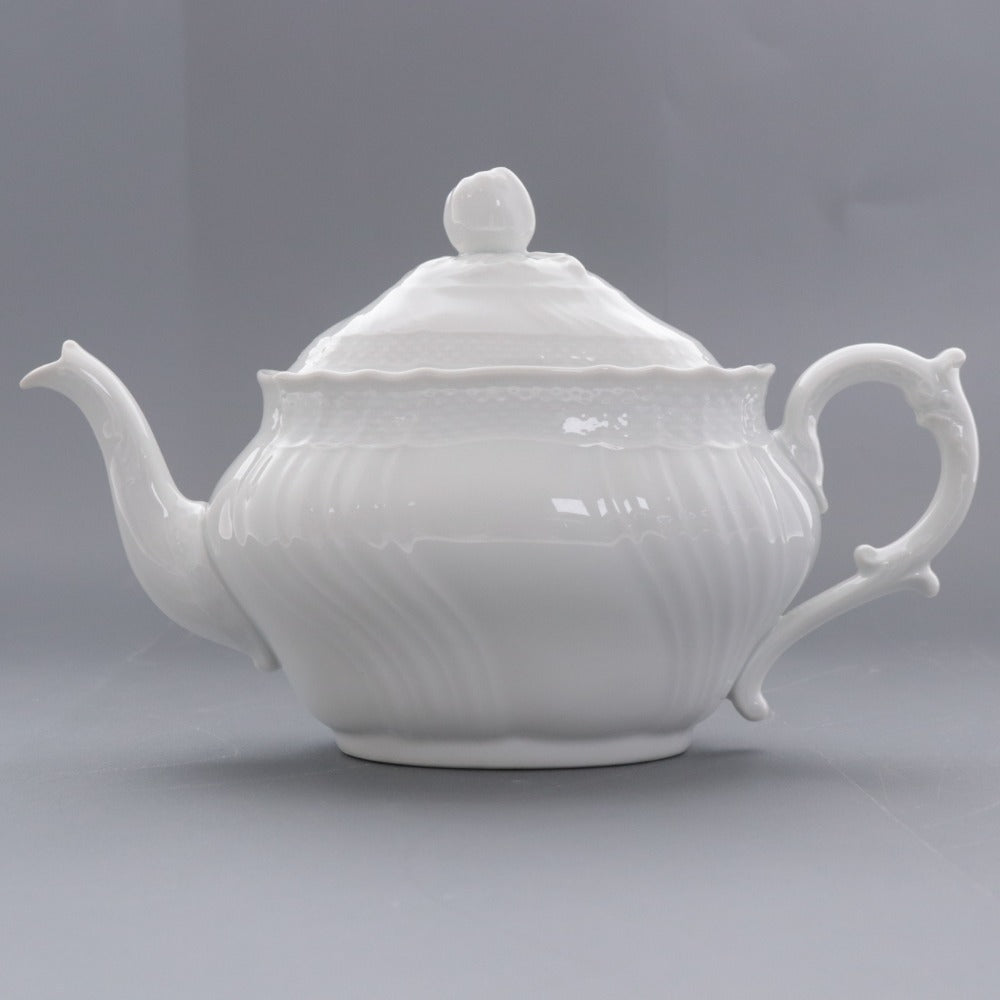 ■ Richard Ginori Teapot Western-style tableware Ceramic Tea utensils White