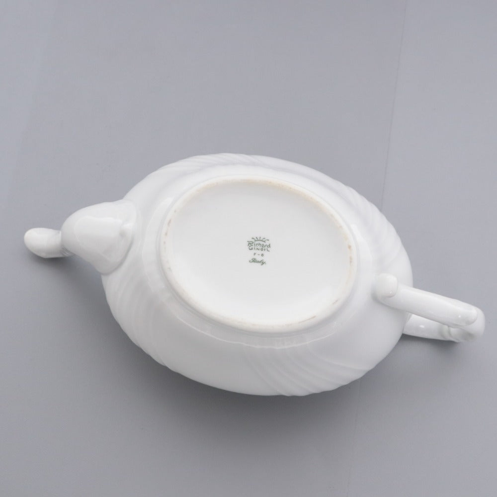 ■ Richard Ginori Teapot Western-style tableware Ceramic Tea utensils White