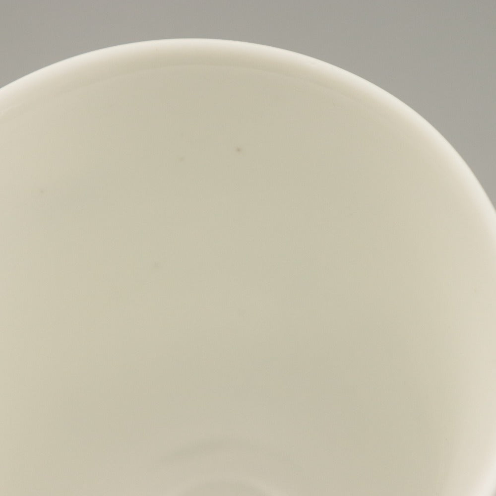 ■ Richard Ginori リチャード ジノリ カップ＆ソーサー 1組 カポディモンテ 白磁 コーヒー ティーカップ 小皿 全長9.5cm 14.7cm ホワイト