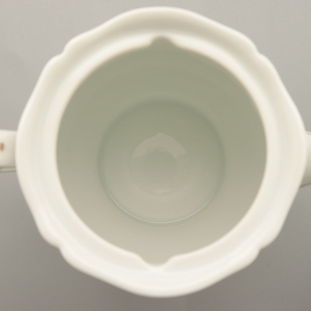 ■ Richard Ginori リチャード ジノリ イタリアン フルーツ ティーポット 洋食器 花柄 イタリア 全長18.5cm ホワイト 等