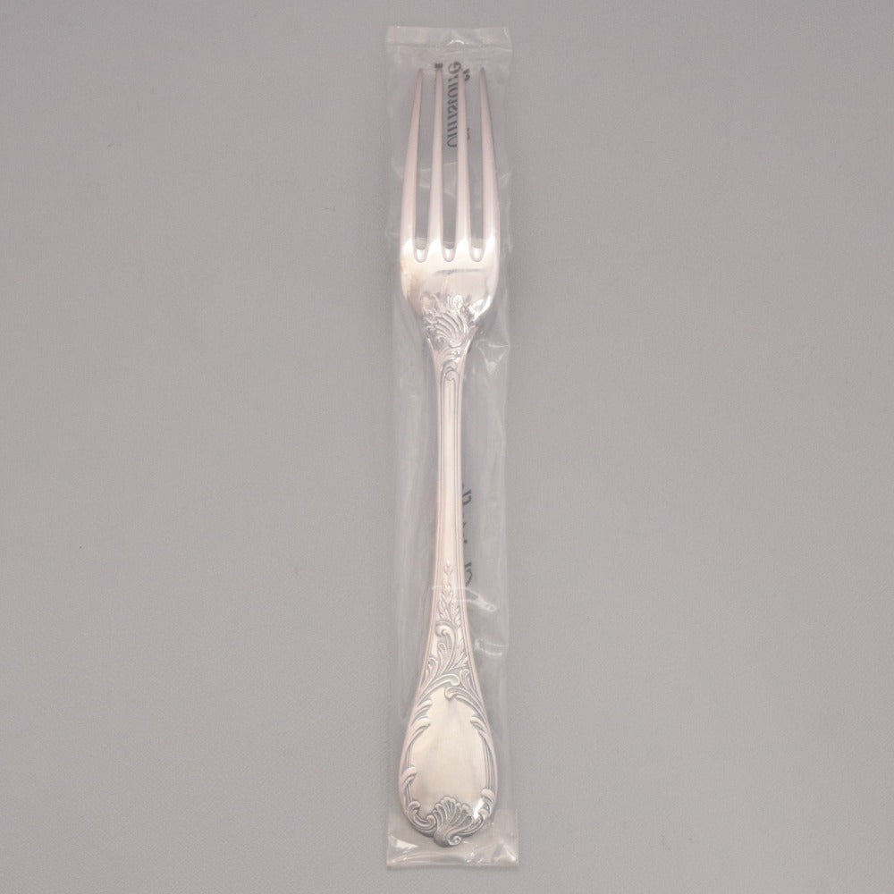 ■ Christofle France Fork Dinner Table Logo Western Tableware Total Length 20.6cm Unopened Unused