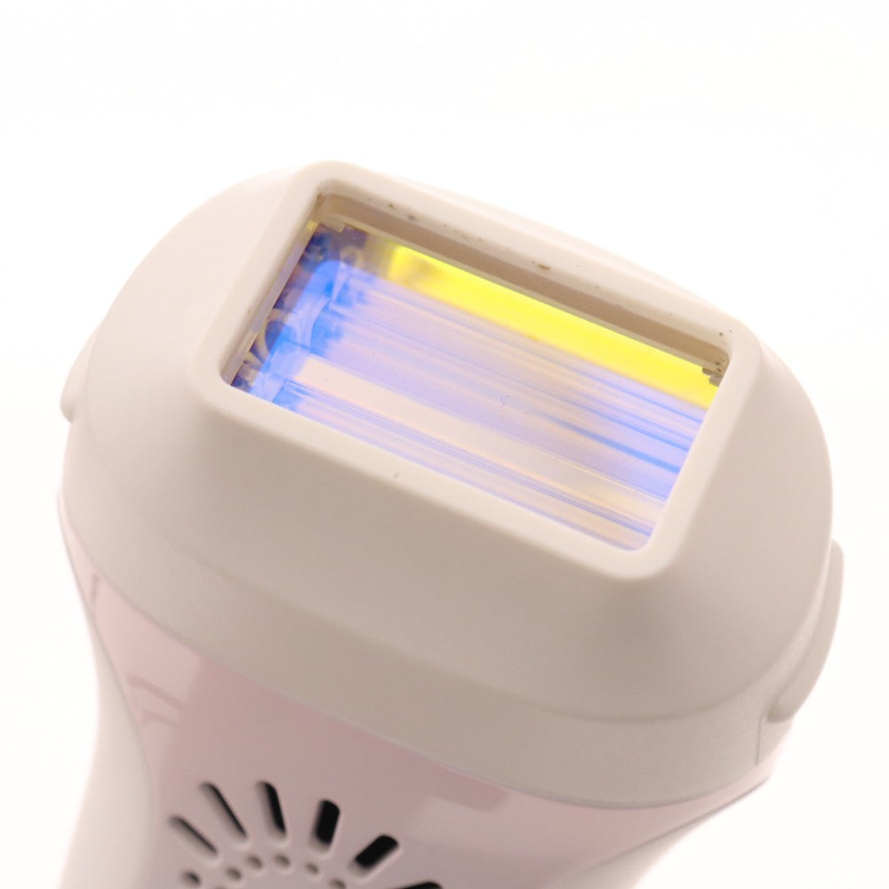 ■ エムテック ケノン 家庭用脱毛器 NIPL-2080 ver.6.2 フラッシュ レディース ピンク 付属品付き 通電確認済み