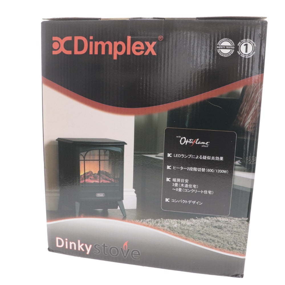 ■ Dimplex Dinky Stove DNK12J Electric Fireplace Heater PSE Mark Black Power Confirmed Box Included