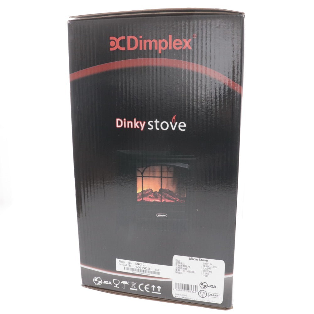 ■ Dimplex Dinky Stove DNK12J Electric Fireplace Heater PSE Mark Black Power Confirmed Box Included