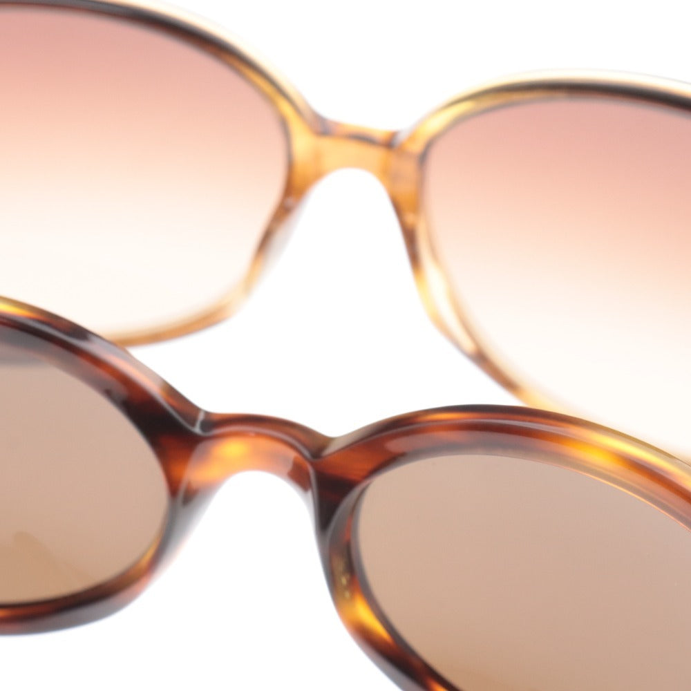 ■ トリーバーチ カルバンクライン サングラス 2点セット まとめ売り TY7026A 眼鏡 べっ甲 度なし ブラウン 付属品付き