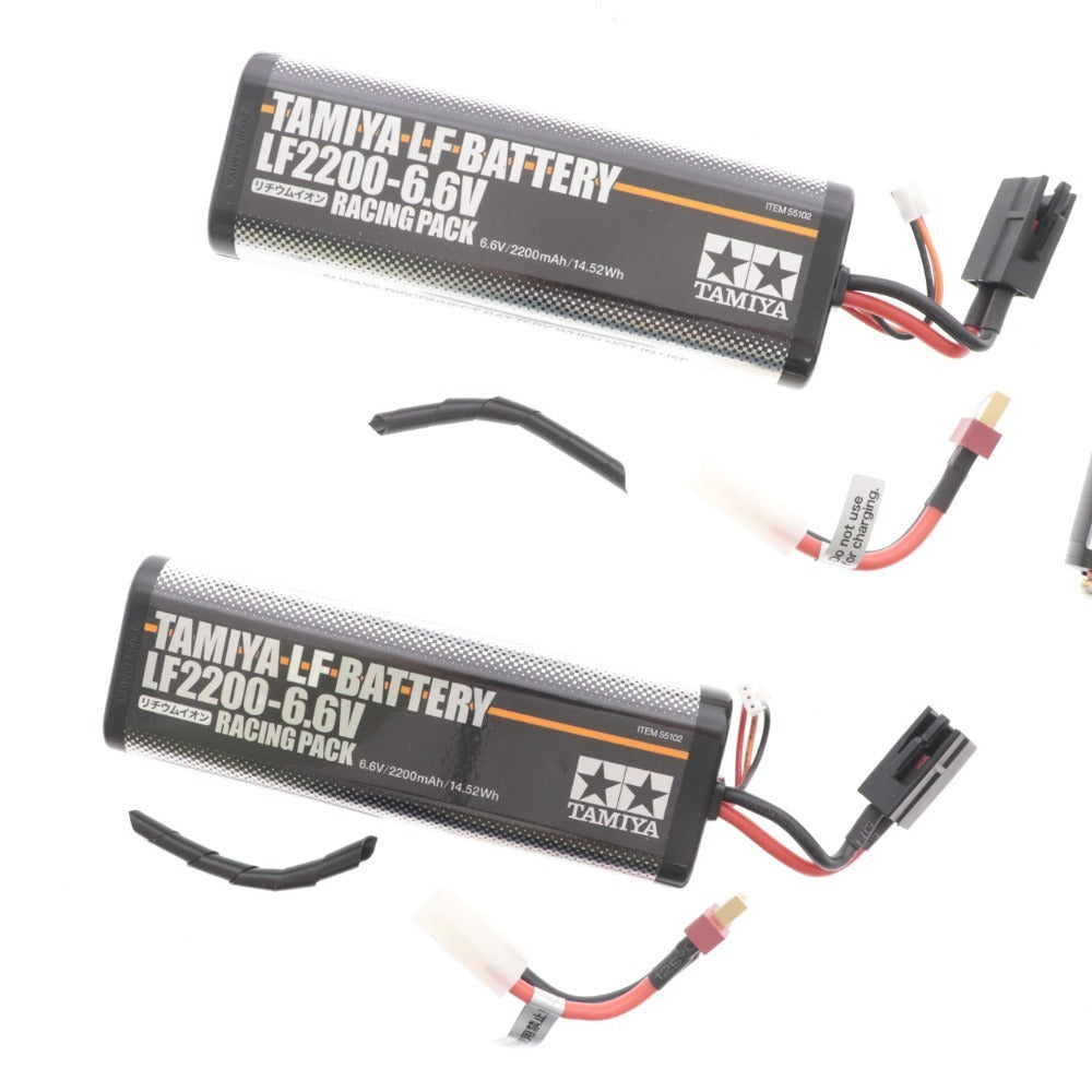 ■ タミヤ LF2200バッテリー ブラシレスモーター02S 10.5T ブラシレス ESC 04SR センサー付 4点セット まとめ売り ラジコン 箱付き 未使用
