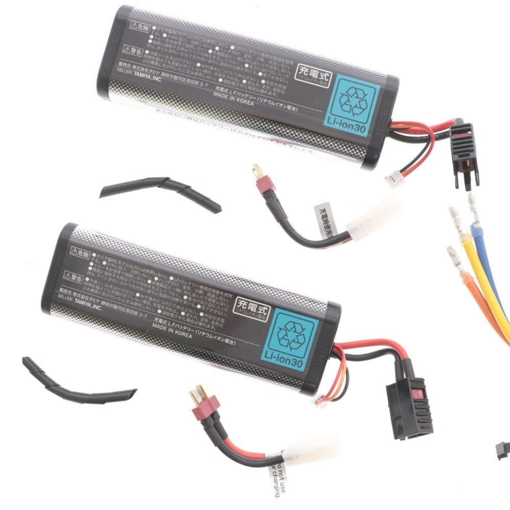 ■ タミヤ LF2200バッテリー ブラシレスモーター02S 10.5T ブラシレス ESC 04SR センサー付 4点セット まとめ売り ラジコン 箱付き 未使用