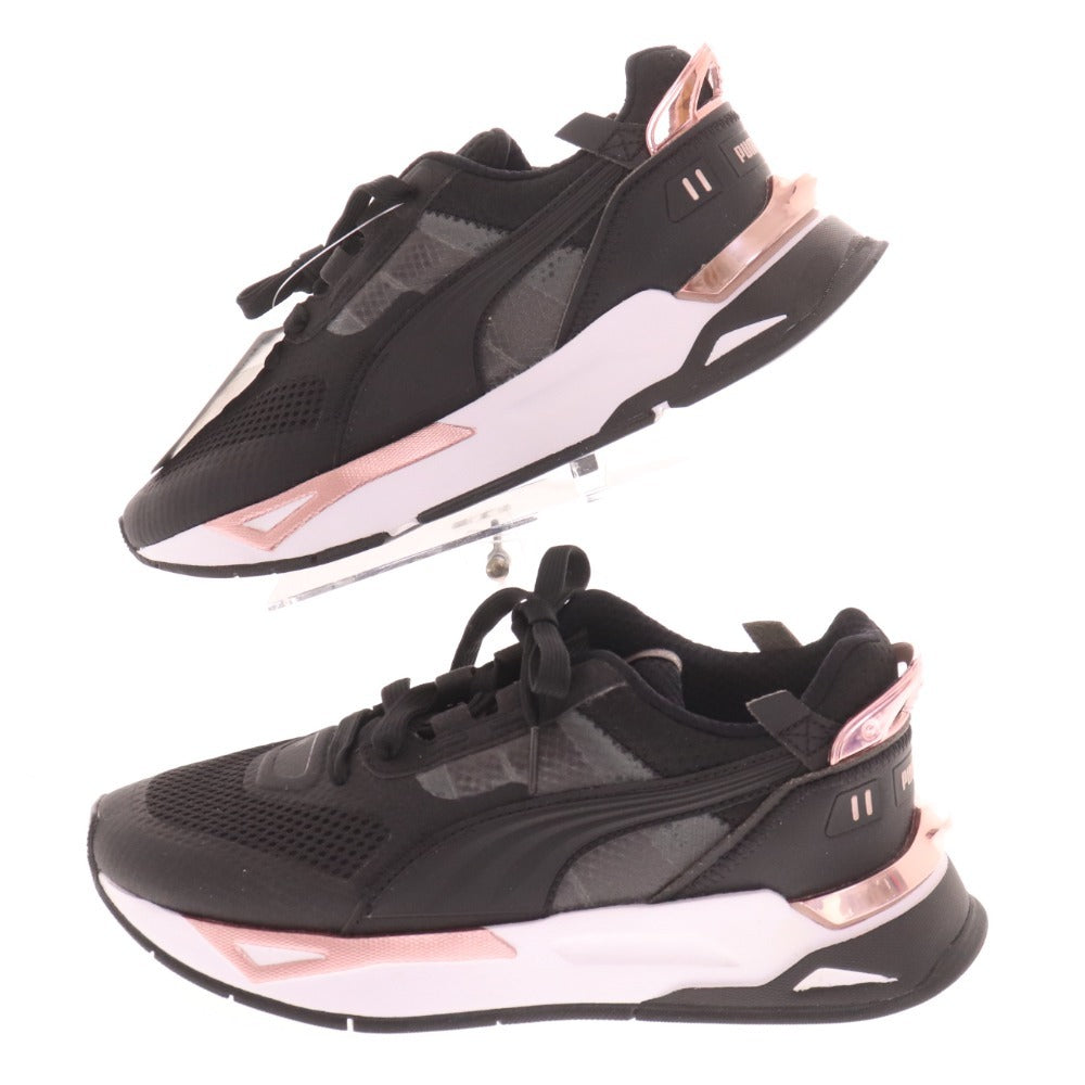 ■ Puma sneakers 39048502 shoes Mirage Sport Tech EP women's size 23 black pink with box and tag unused