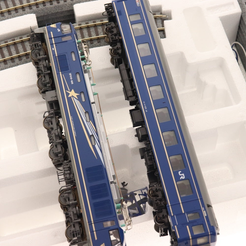 ■ KATO Railway Model HO Gauge Starter Set 3-002 EF510 Sleeper Express Hokutosei with Accessories
