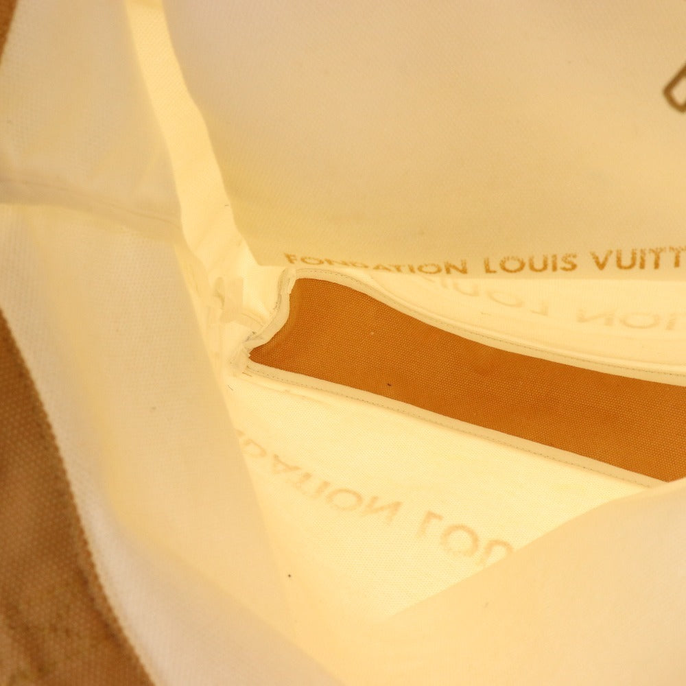 ■ Louis Vuitton Tote Bag Fondation Museum Limited Edition White Brown