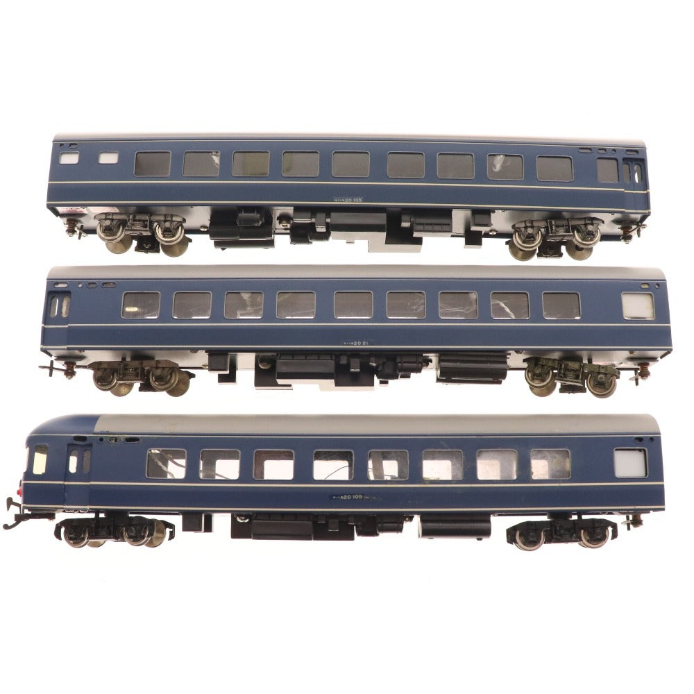 ■ Katsumi Railway Model HO Gauge 3-piece Set Bundle Nahane 20 Nahanef 22 2nd Class Sleeper Car with Box