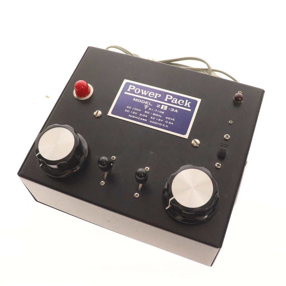 ■ カトー 浦沢商会 ニシザワ パワーパック 3点セットまとめ売り NO.250 UP-2 2B-3A 電源コントローラー鉄道模型 通電確認済み 箱付き含む