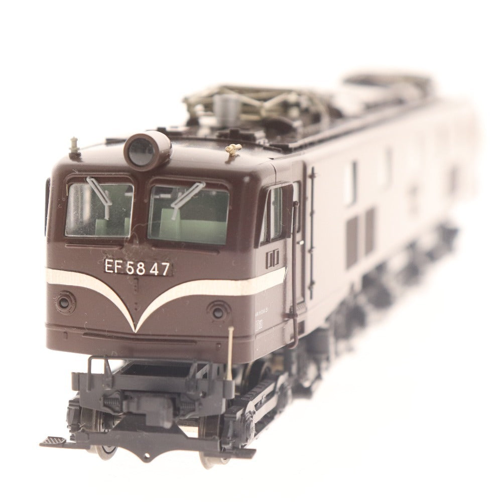 ■ KATO Railway Model HO Gauge 1-302 EF58 No. 47 Large Window Electric Locomotive Brown