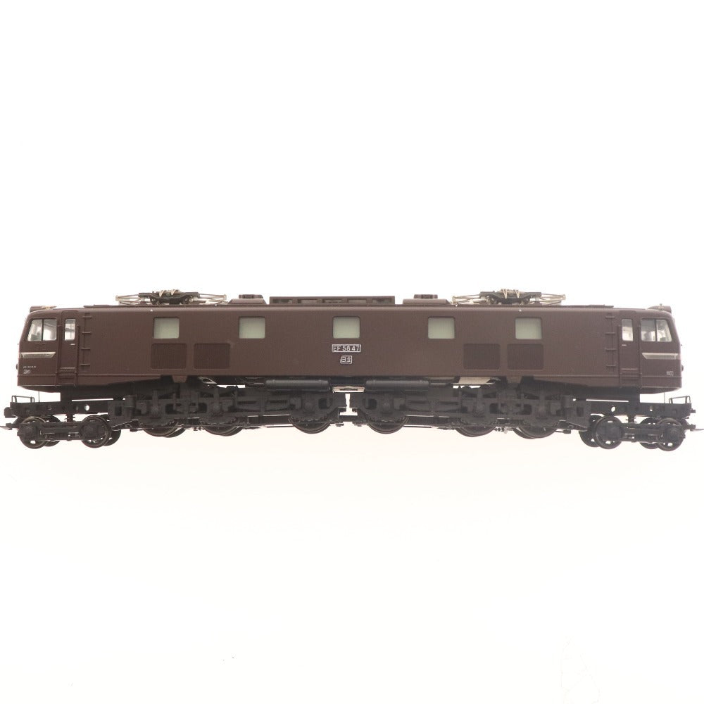 ■ KATO Railway Model HO Gauge 1-302 EF58 No. 47 Large Window Electric Locomotive Brown