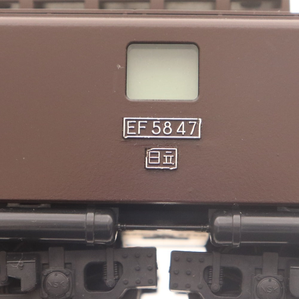 ■ KATO Railway Model HO Gauge 1-302 EF58 No. 47 Large Window Electric Locomotive Brown