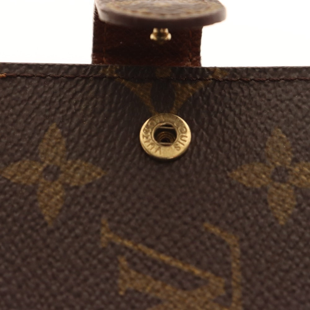 ■ ルイヴィトン 手帳カバー アジェンダミニ モノグラム メンズ レディース ブラウン