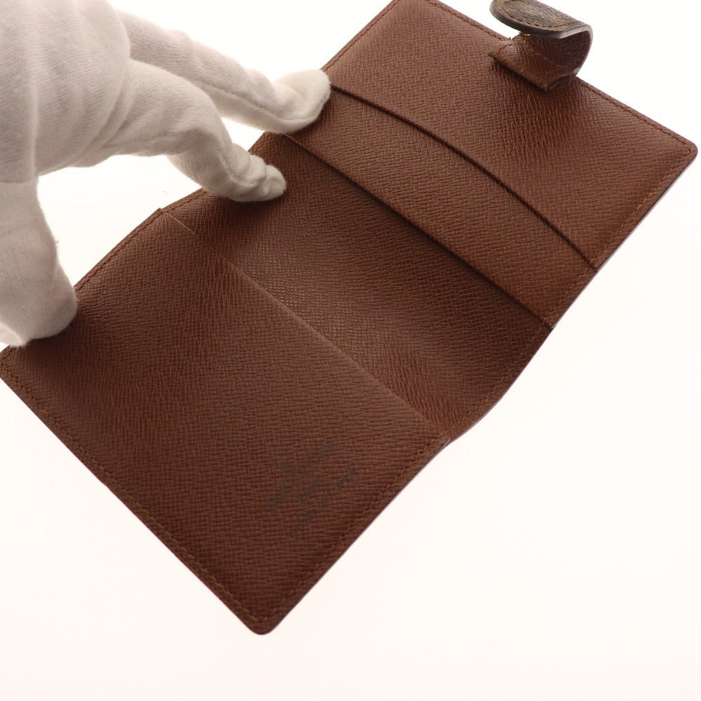 ■ ルイヴィトン 手帳カバー アジェンダミニ モノグラム メンズ レディース ブラウン