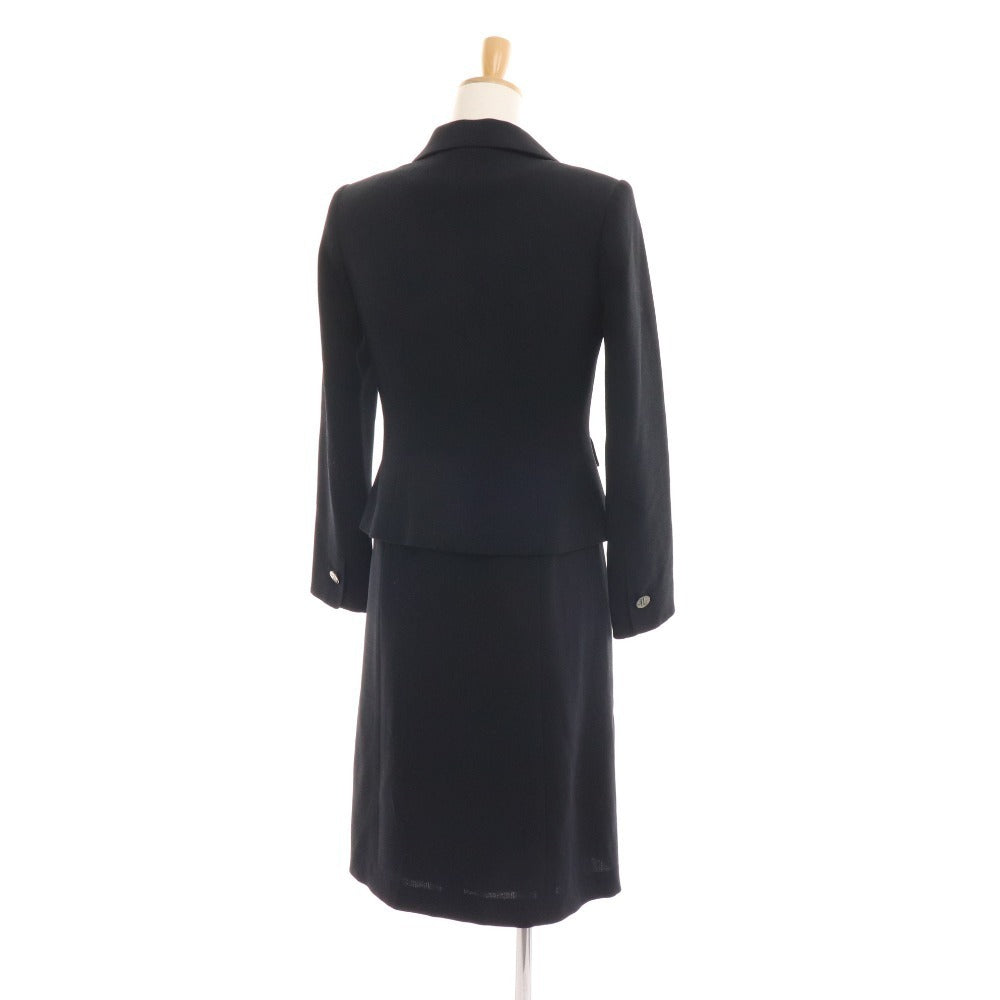 ■ Harrods Setup Jacket One Piece Outerwear Waist Ribbon Formal Women 1 2 Black