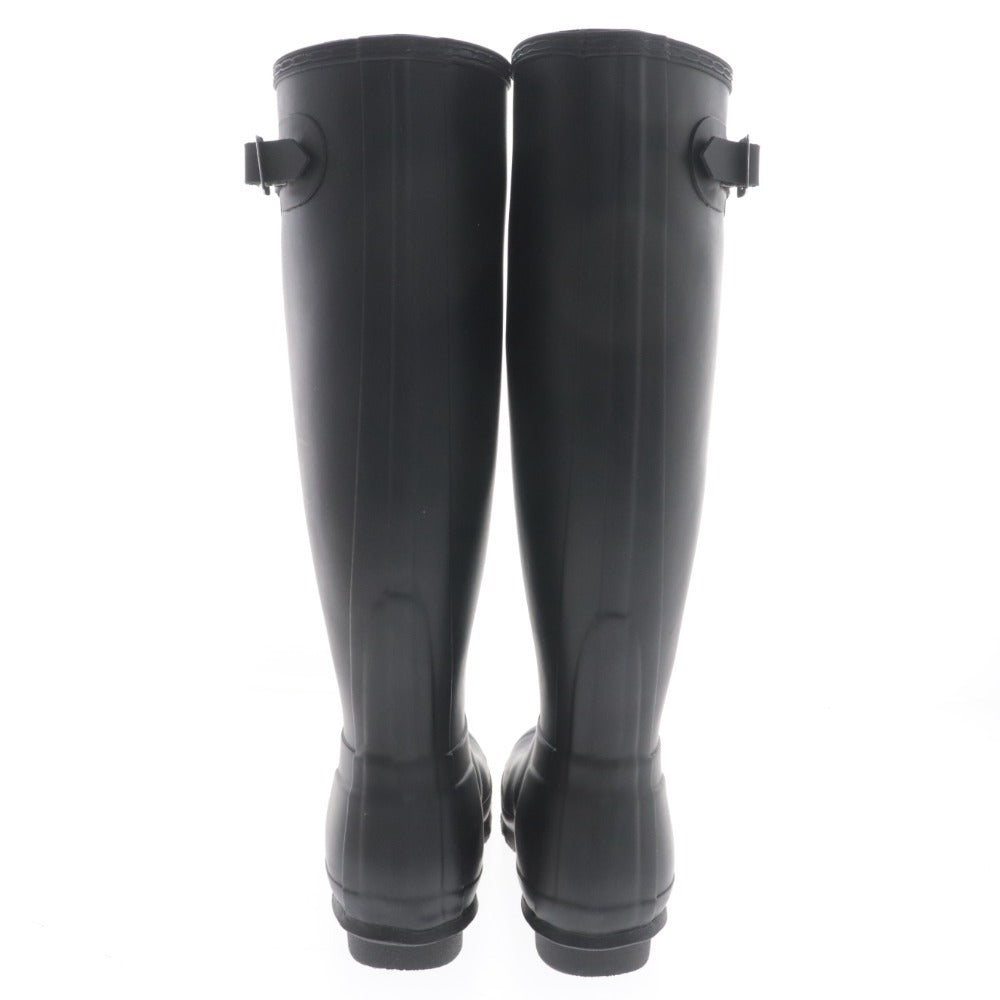 ■ ハンター レインシューズ ロングブーツ 長靴 オリジナルトール レディース UK6 25.0cm ブラック 箱付き