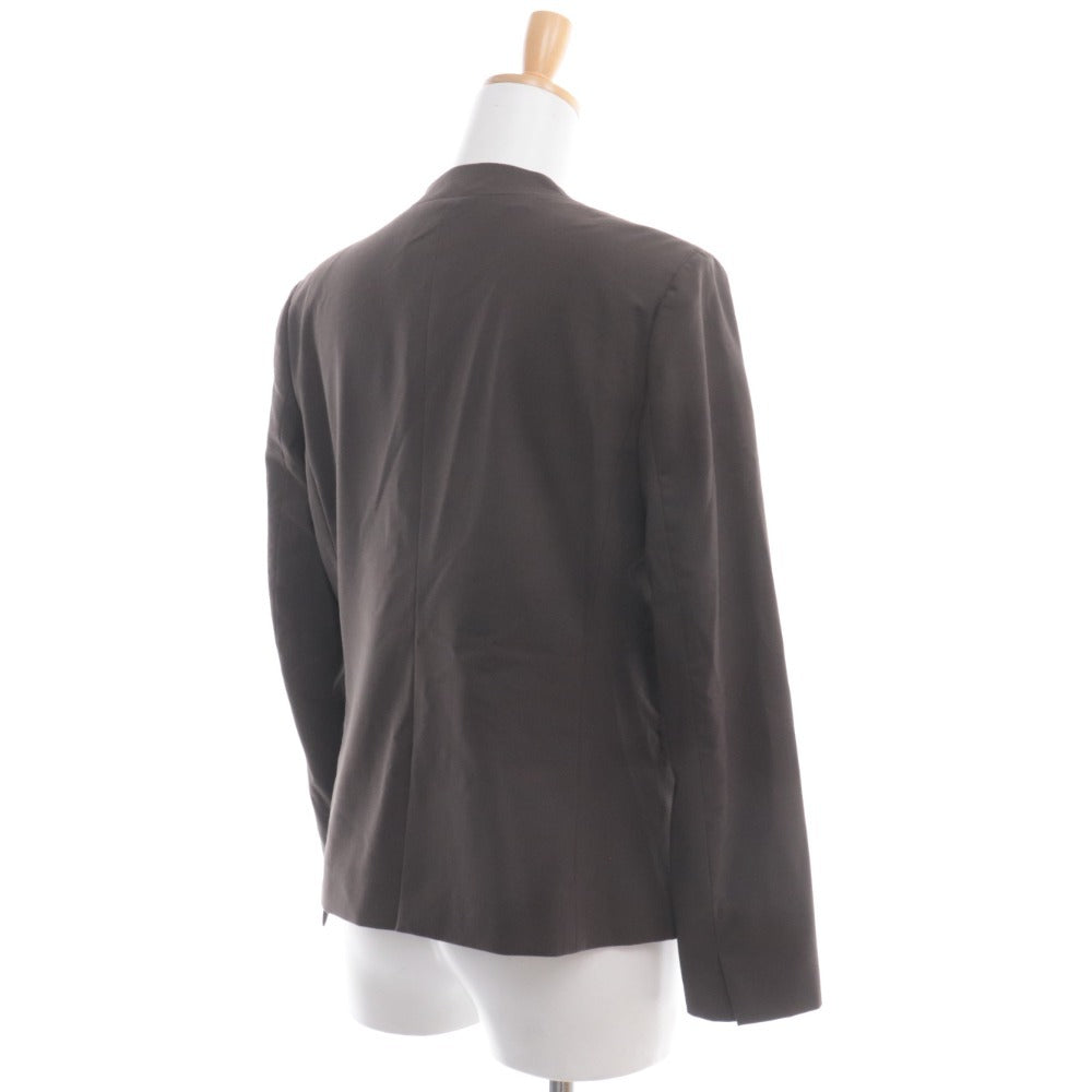 ■ グリーンレーベルリラクシング ユナイテッドアローズ セットアップ ジャケット パンツ スカート レディース 40 ブラウン