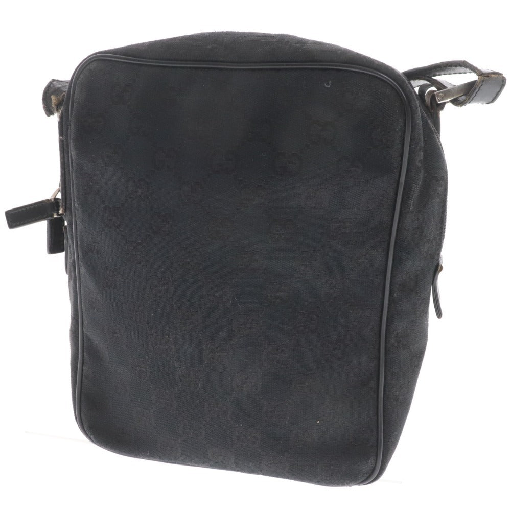 ■ Gucci Shoulder Bag 018 1612 200047 Bag Logo GG Mark Women's Black