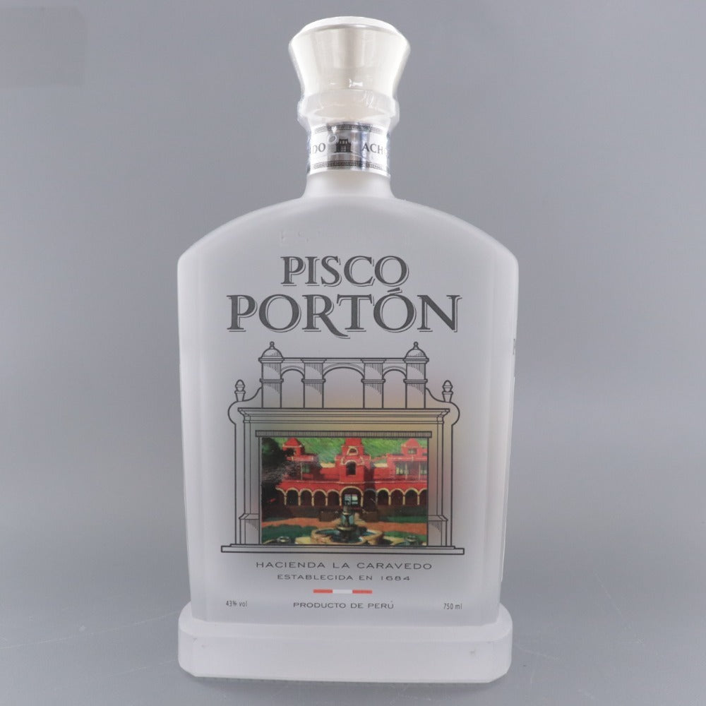 ■ Alcohol Pisco Porton Brandy Acholado Mosto Verde 43% 750? Boxed, unopened, unused