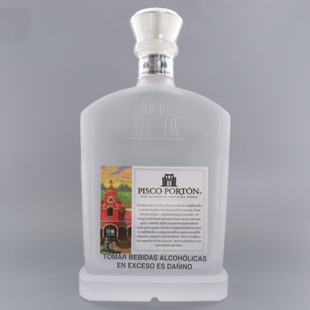 ■ Alcohol Pisco Porton Brandy Acholado Mosto Verde 43% 750? Boxed, unopened, unused