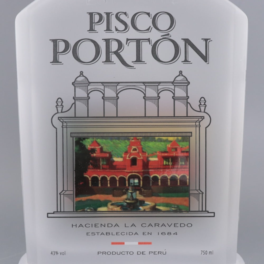 ■ Alcohol Pisco Porton Brandy Acholado Mosto Verde 43% 750? Boxed, unopened, unused